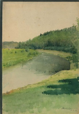 Яковлев Николай Георгиевич. Река Истра 